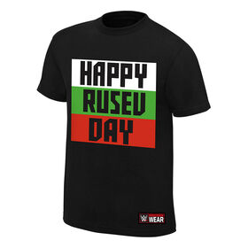 Rusev "Happy Rusev Day" Women's Authentic T-Shirt