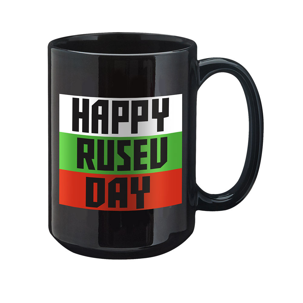 Rusev "Happy Rusev Day" 15 oz. Mug
