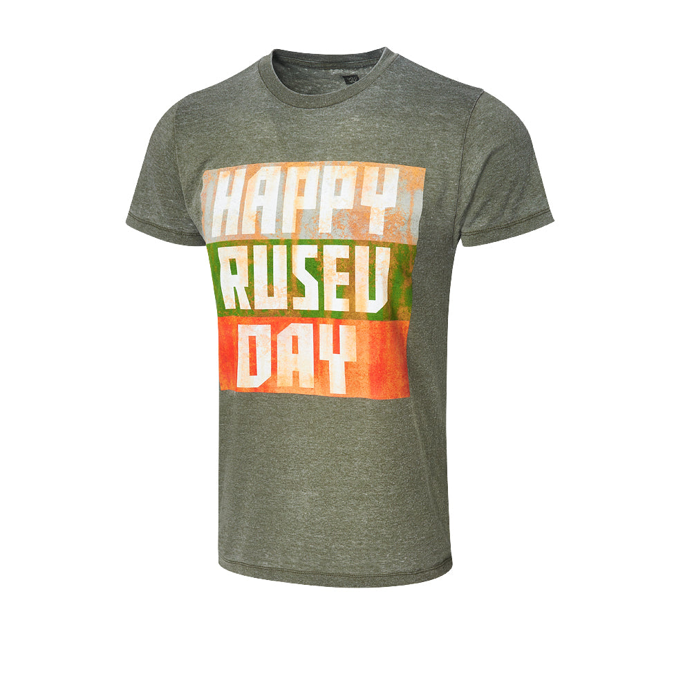 Rusev "Happy Rusev Day" Acid Wash T-Shirt T-Shirt PW Catalog
