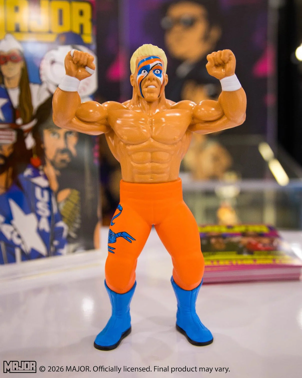 AEW Major Big Rubber Guys Sting Series 1 Icons