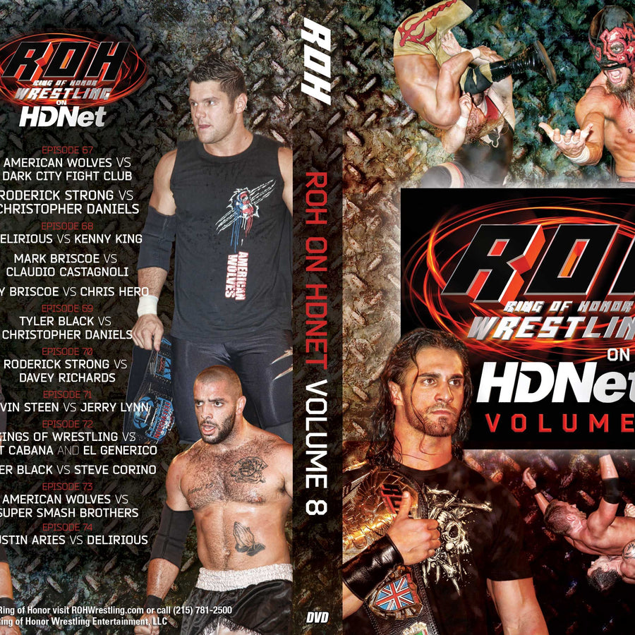 Ring of Honor on HDNet Vol. 8 (DVD)