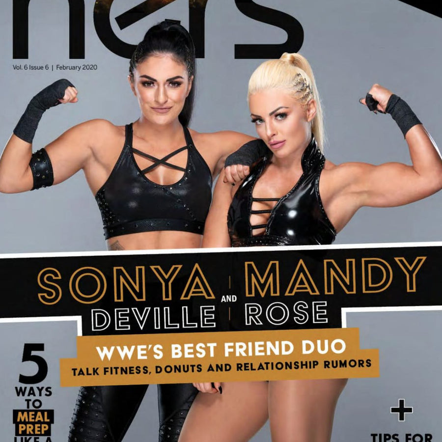 HERS February 2020 Sonya Deville Mandy Rose Magazine PWcatalog