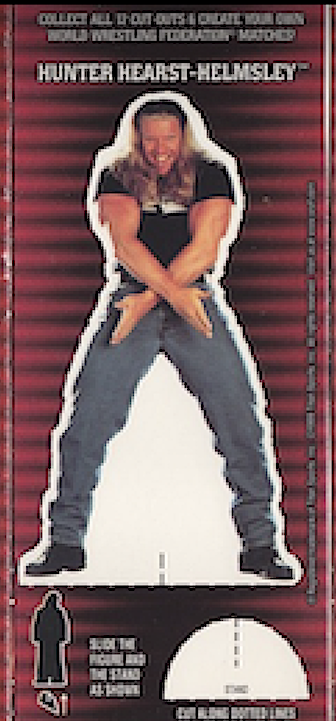 HHH WWF Ice Cream Cut-out 1999 Good Humor PW Catalog