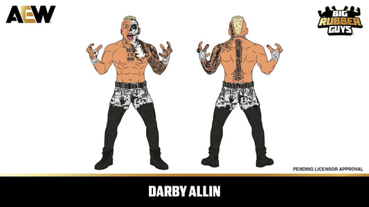 AEW Major Big Rubber Guys Darby Allin Series 2