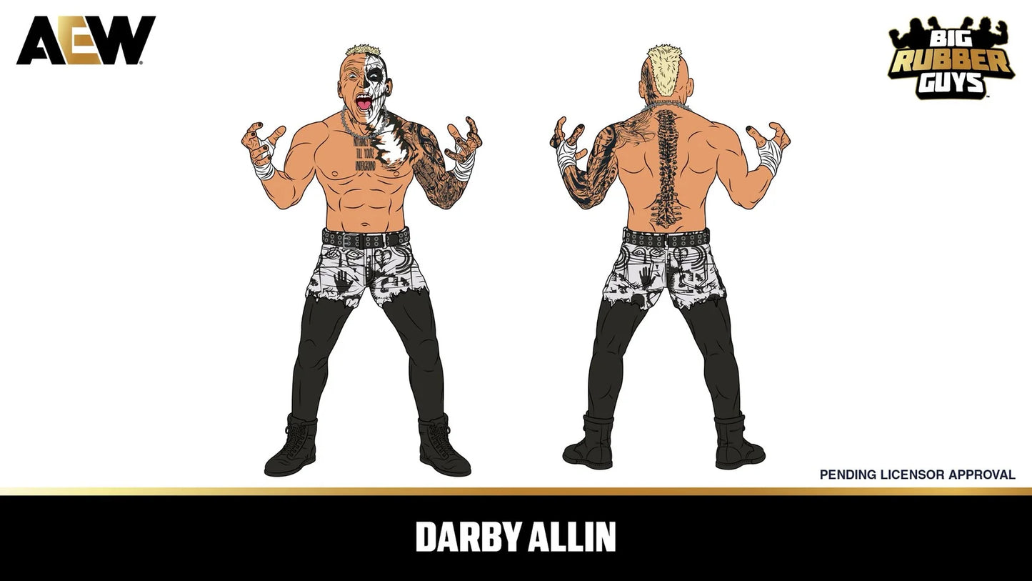 AEW Major Big Rubber Guys Darby Allin Series 2
