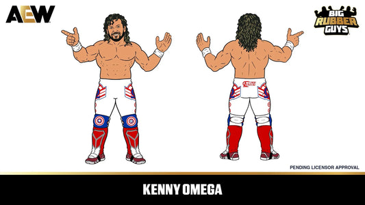 AEW Major Big Rubber Guys Kenny Omega Series 2