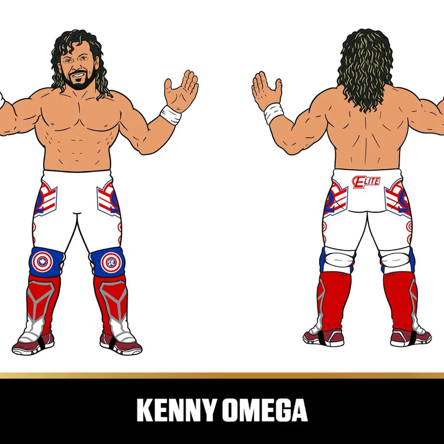 AEW Major Big Rubber Guys Kenny Omega Series 2