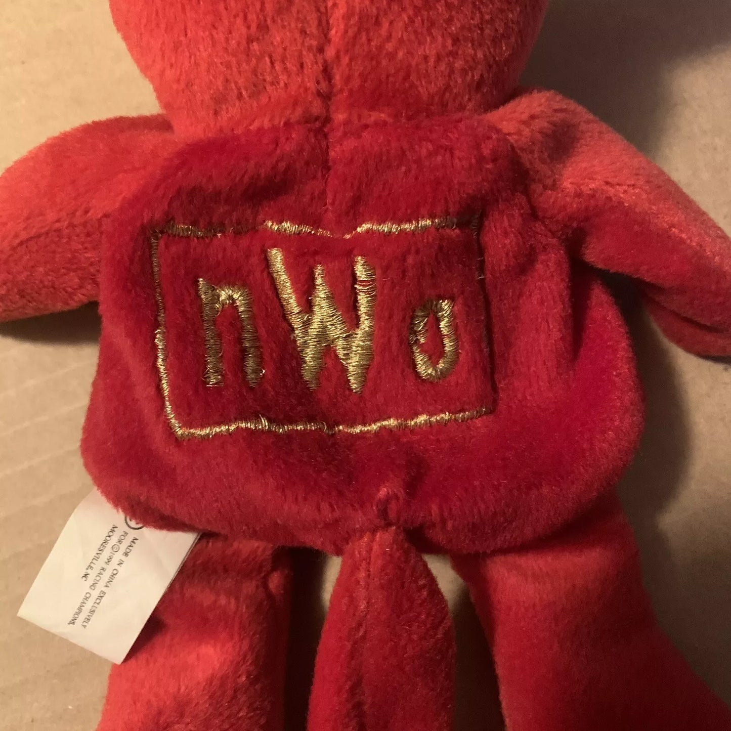 WCW Hollywood Hogan Nitros Bears & Wolves 9" Beanie Bear 1999 by Racing Champions Pwcatalog