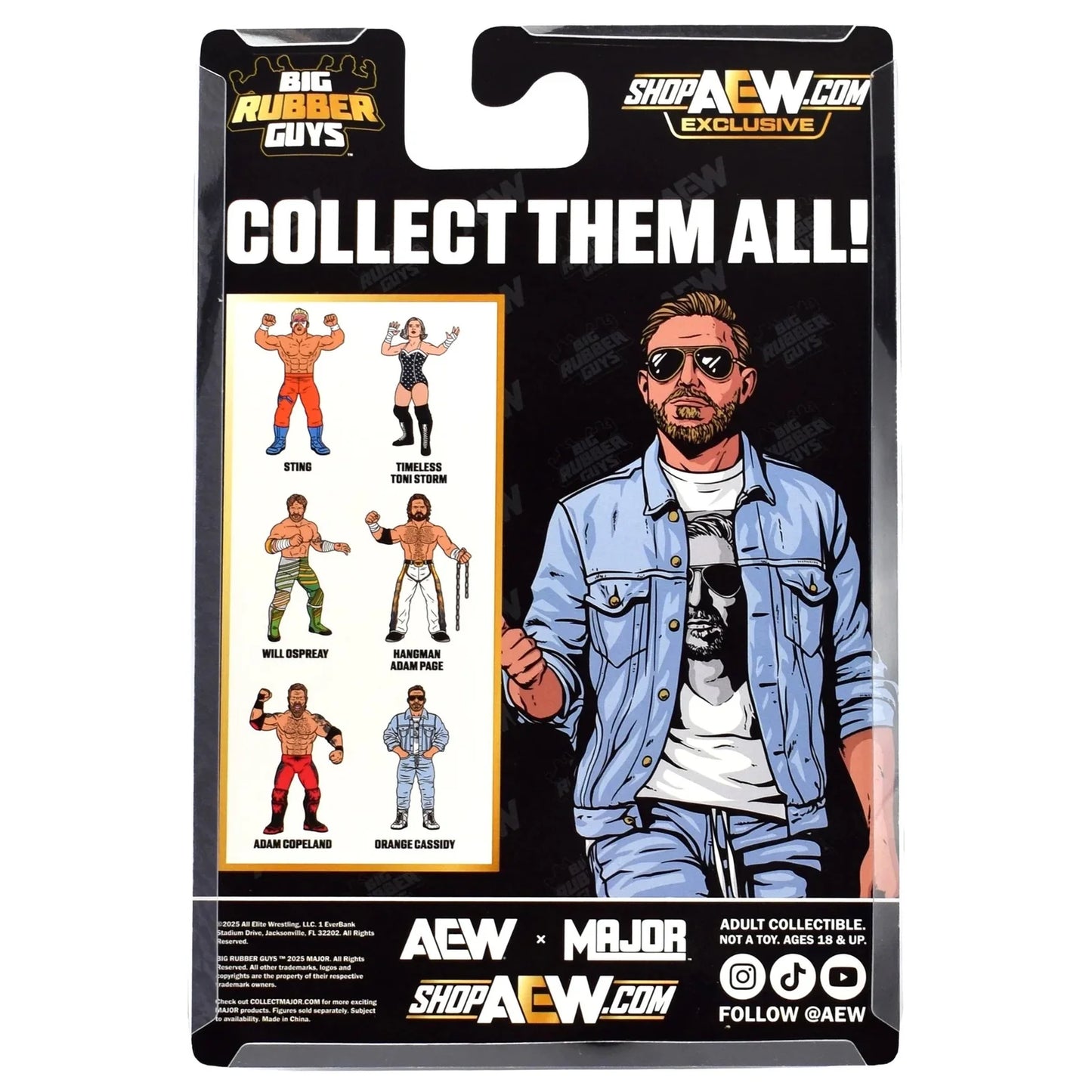 AEW Major Big Rubber Guys Orange Cassidy