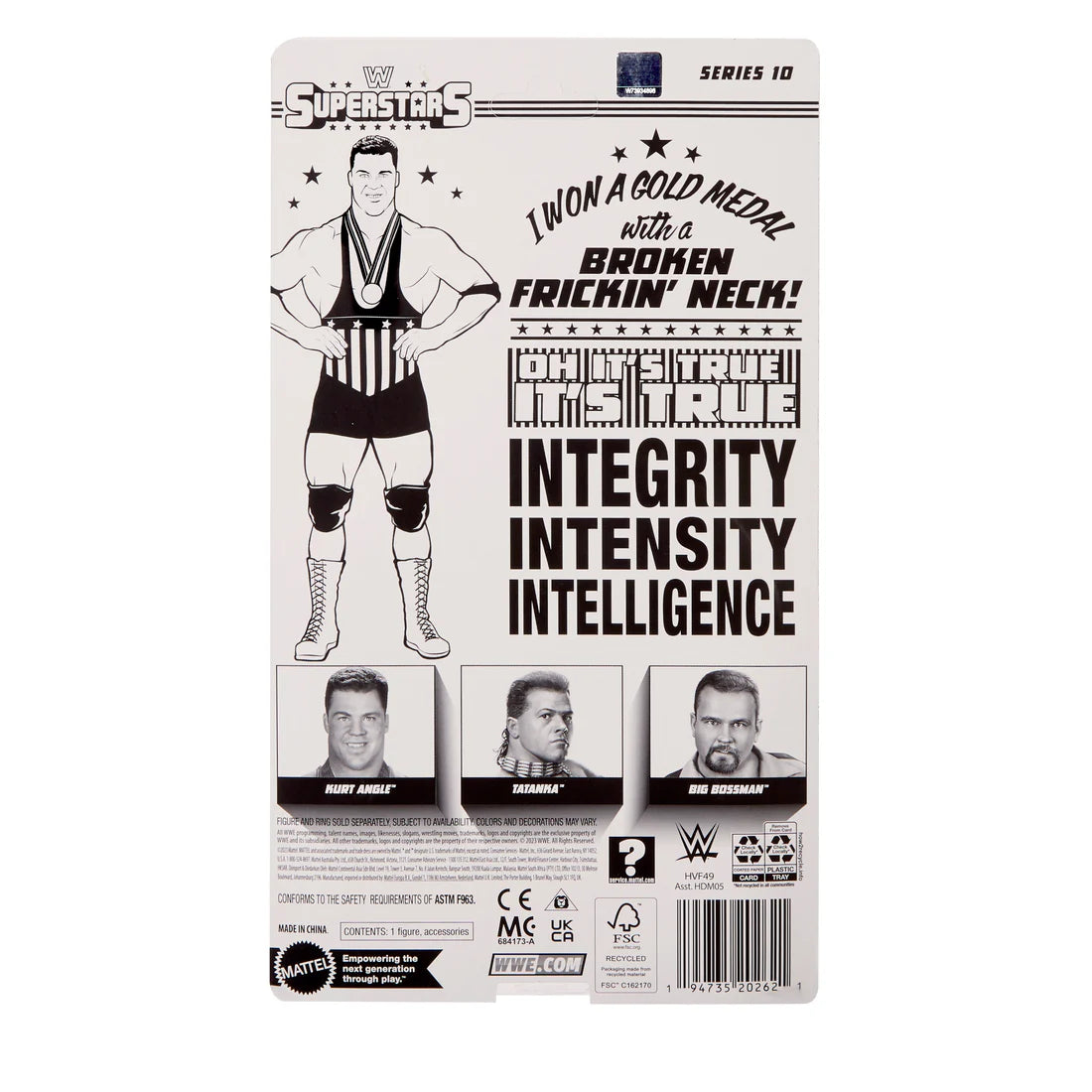 WWE Superstars Series 10 Kurt Angle PW Catalog