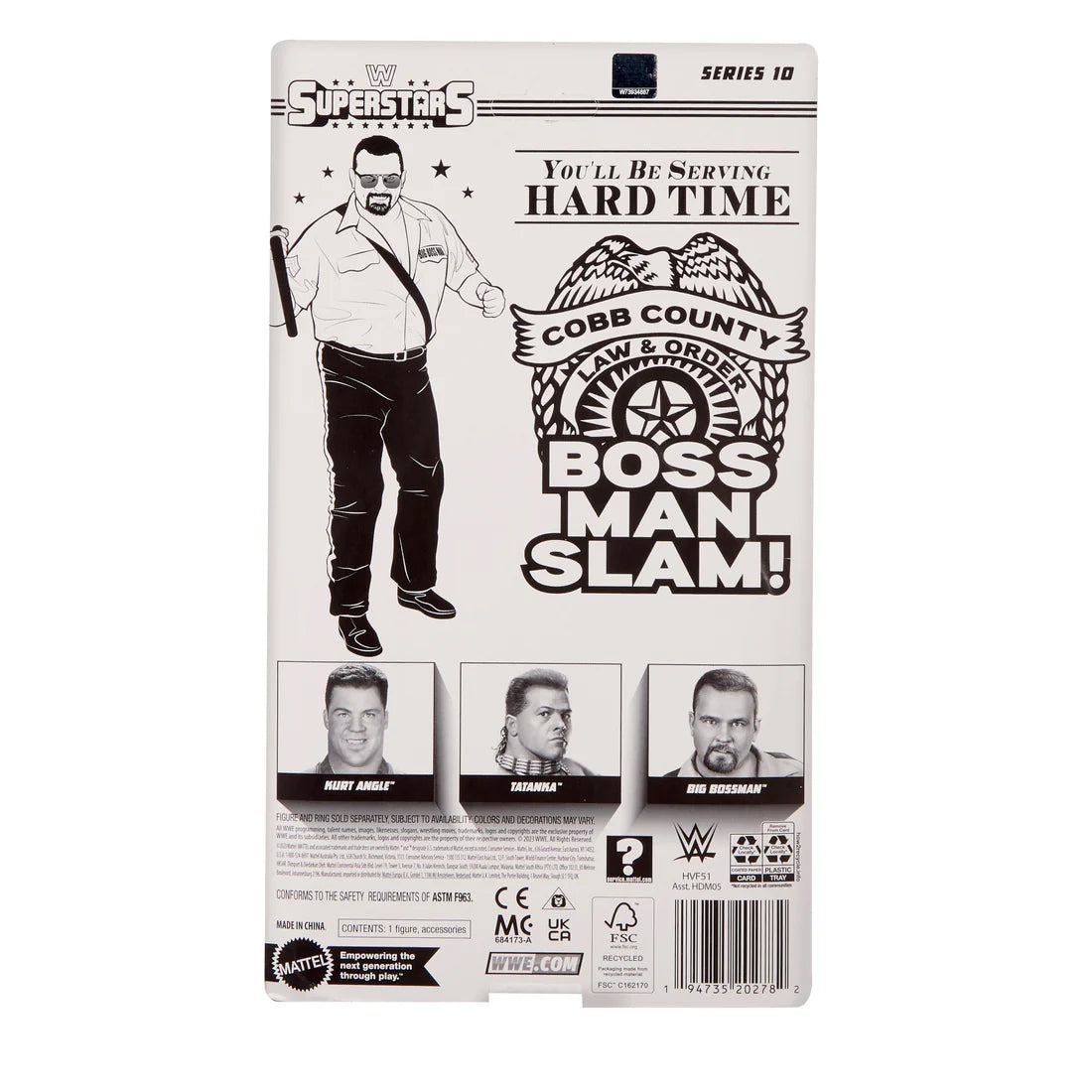 WWE Superstars Series 10 Big Bossman PW Catalog