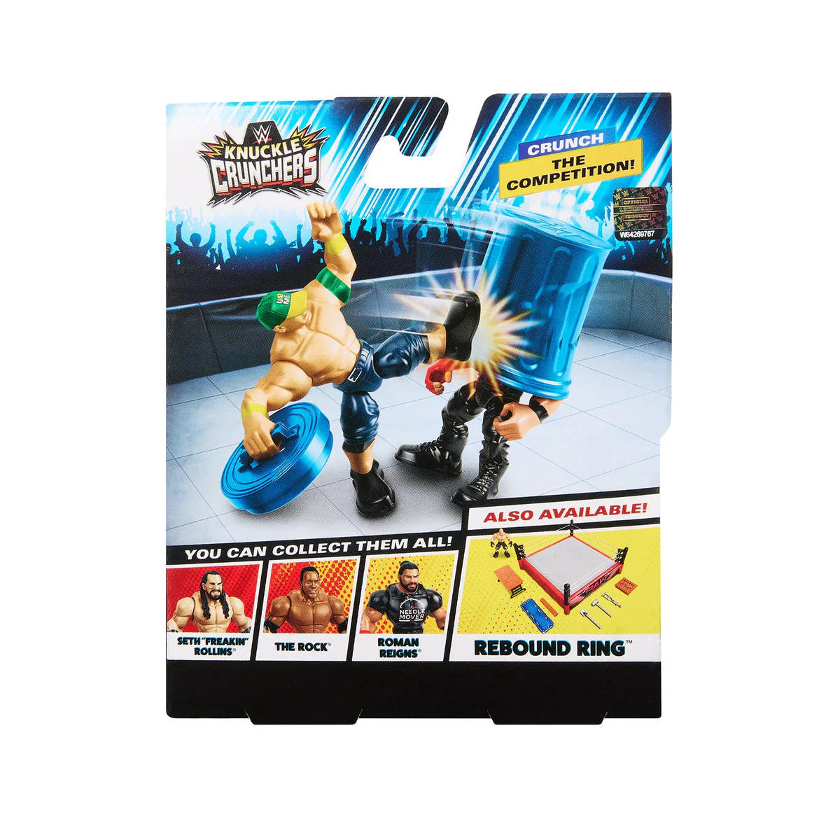 WWE Mattel Knuckle Crunchers Series 1 John Cena Action & Toy Figures PWcatalog