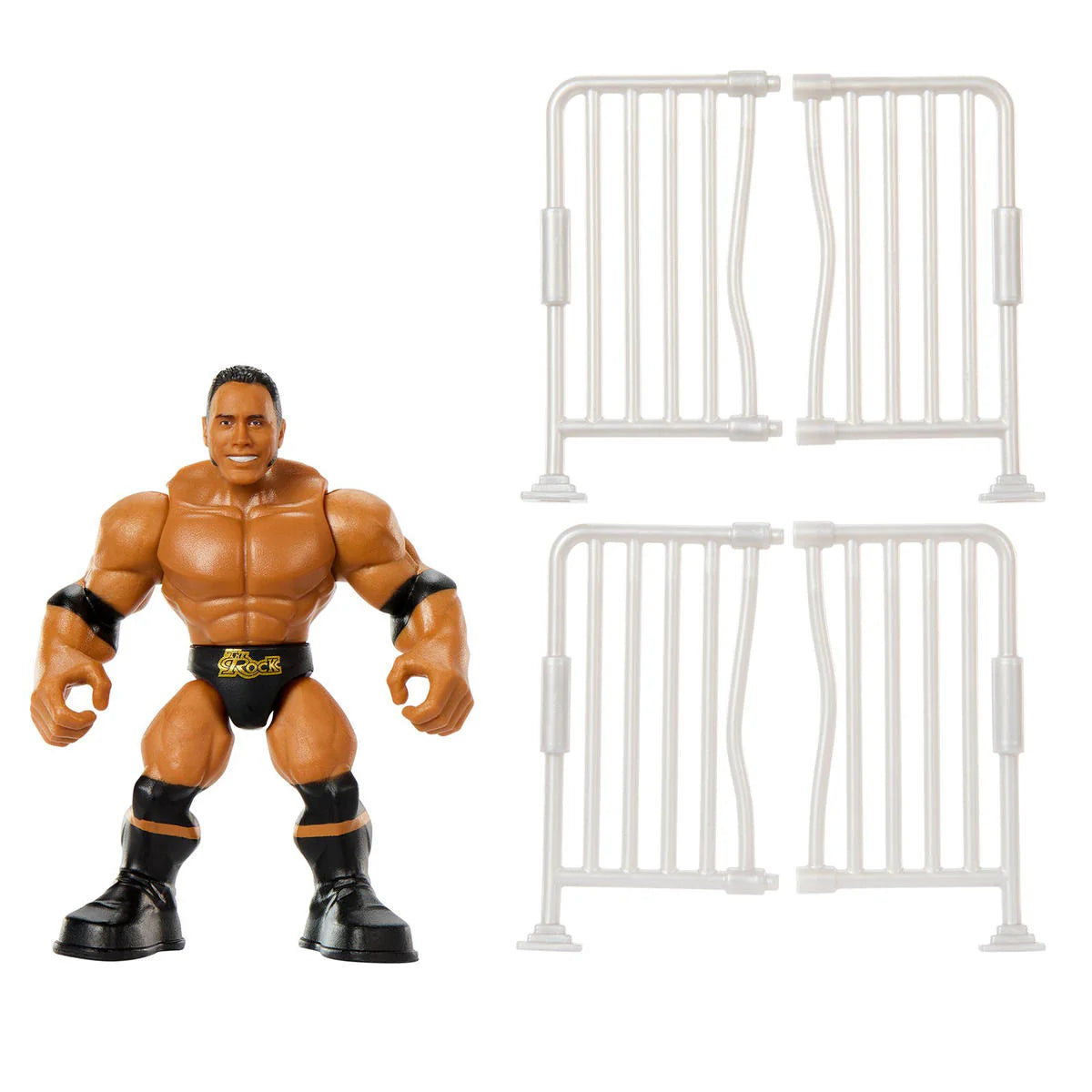WWE Mattel Knuckle Crunchers Series 1 The Rock Action & Toy Figures PWcatalog