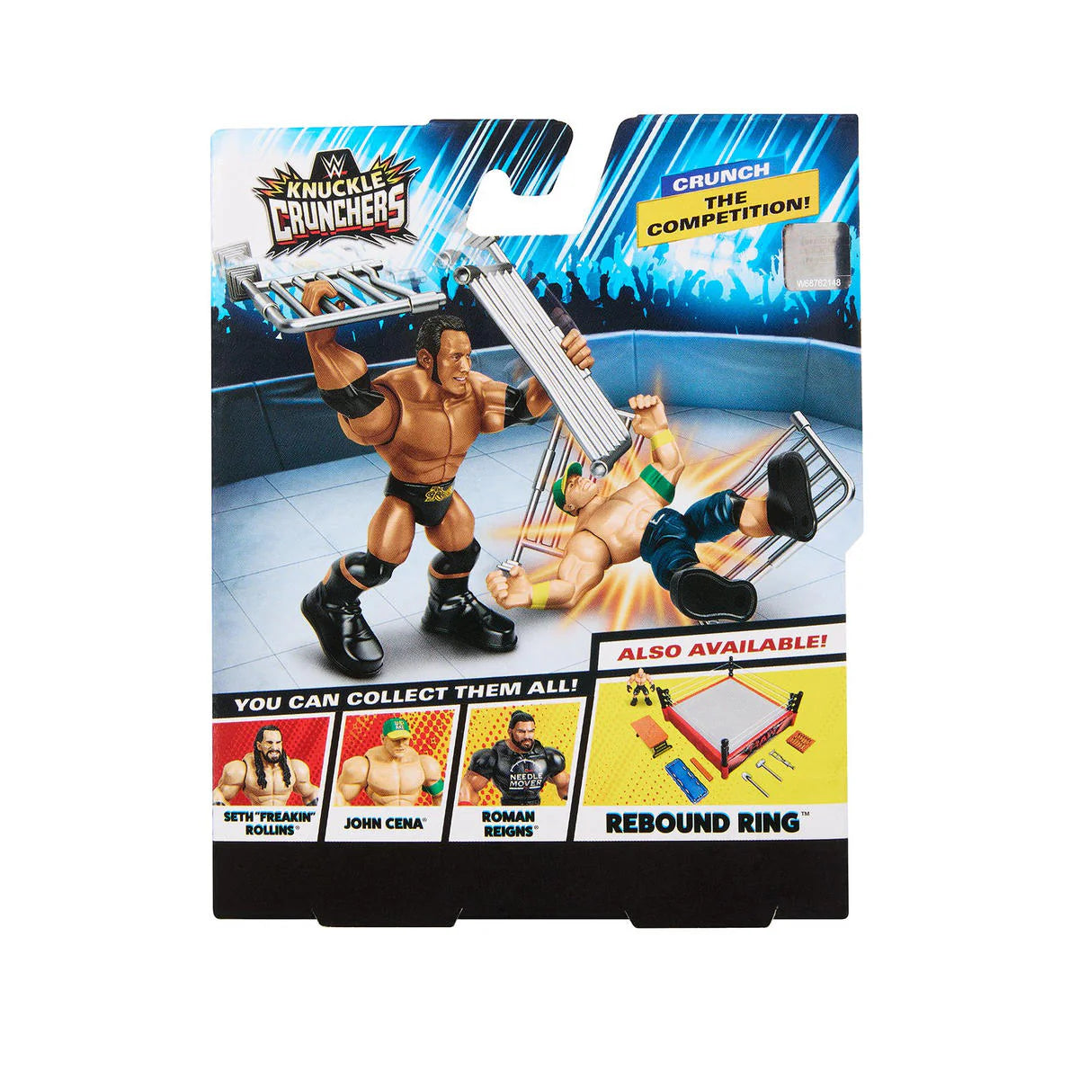 WWE Mattel Knuckle Crunchers Series 1 The Rock Action & Toy Figures PWcatalog