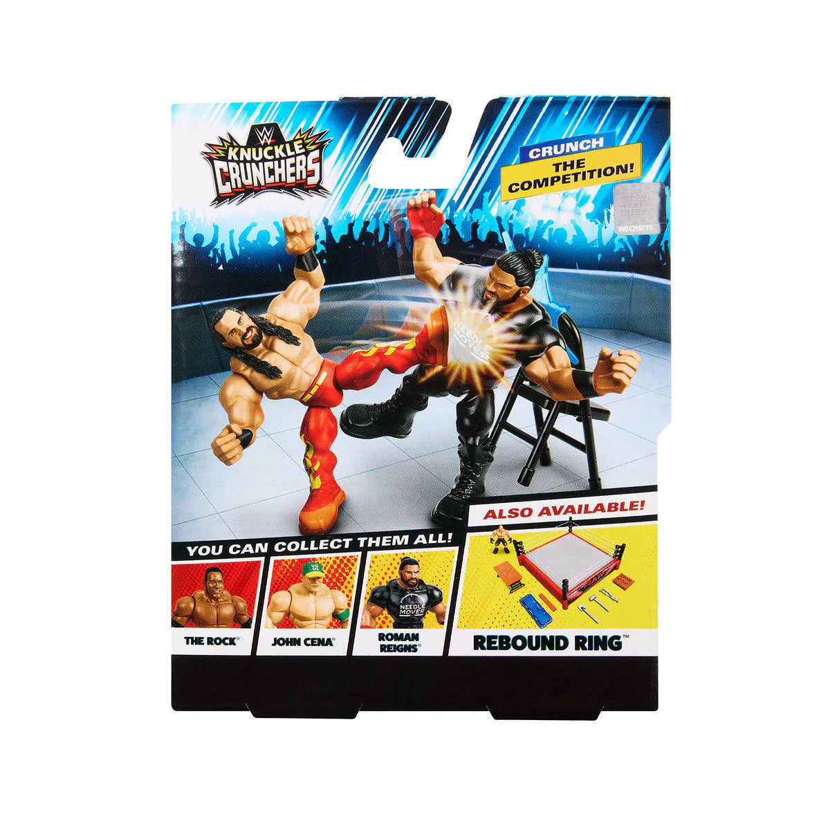 WWE Mattel Knuckle Crunchers Series 1 Seth Rollins Action & Toy Figures PWcatalog