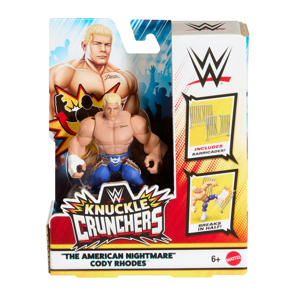 WWE Mattel Knuckle Crunchers Series 2 Cody Rhodes Action & Toy Figures PWcatalog