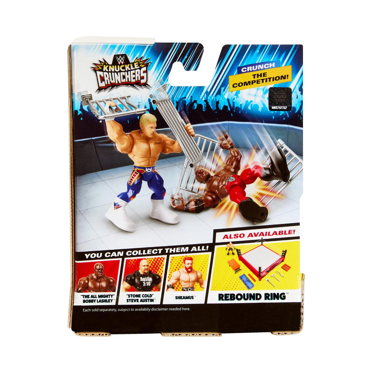 WWE Mattel Knuckle Crunchers Series 2 Cody Rhodes Action & Toy Figures PWcatalog