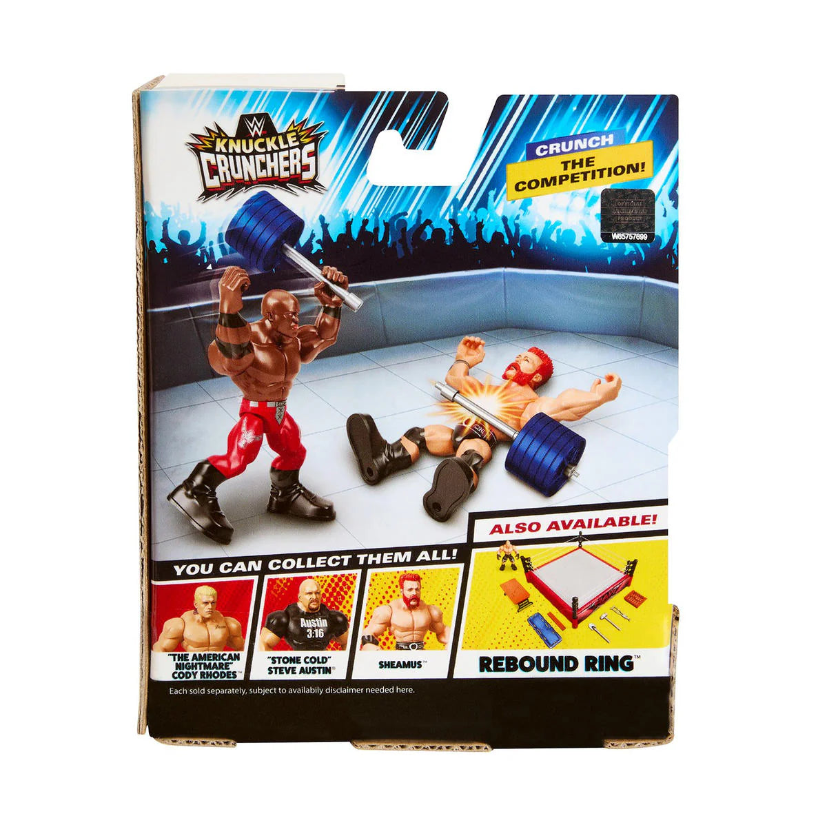 WWE Mattel Knuckle Crunchers Series 2 Bobby Lashley Action & Toy Figures PWcatalog