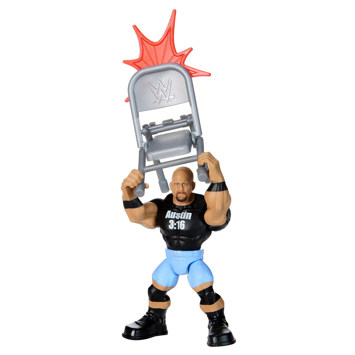 WWE Mattel Knuckle Crunchers Series 2 Steve Austin Action & Toy Figures PWcatalog