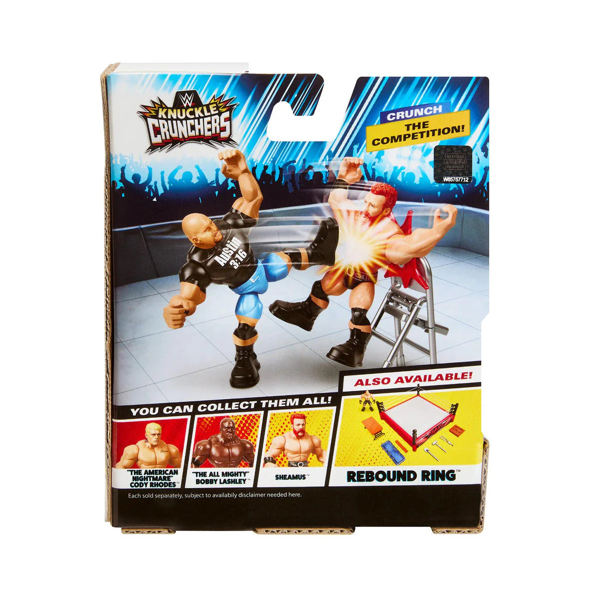 WWE Mattel Knuckle Crunchers Series 2 Steve Austin Action & Toy Figures PWcatalog