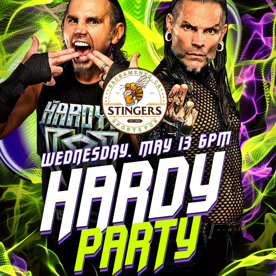 Sacramento Hardy Party | Wednesday, May 13 at 6PM | Stingers SportsPub in Sacramento, California Meet & Greet PW Catalog