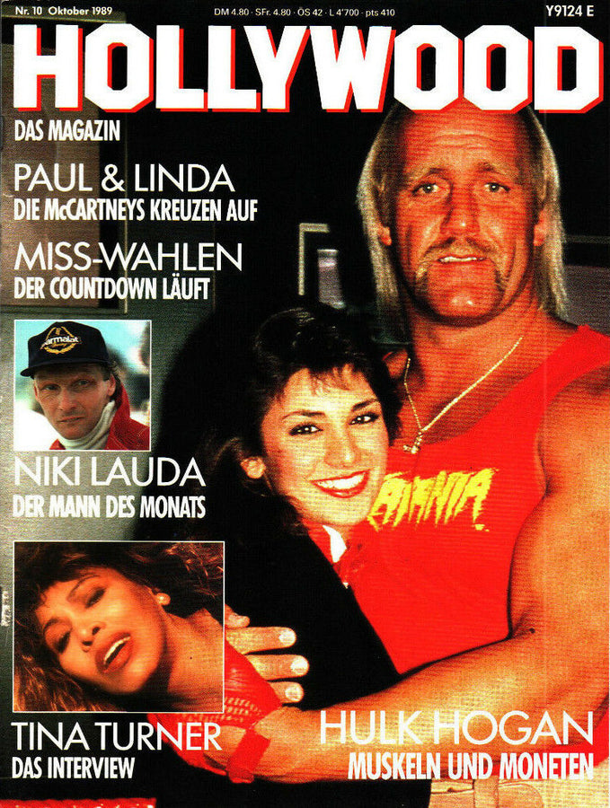 Hollywood Nr.10 October 1989 Hulk Hogan From Germany