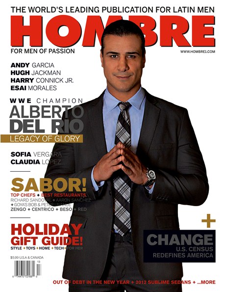 HOMBRE November 2011 Alberto Del Rio