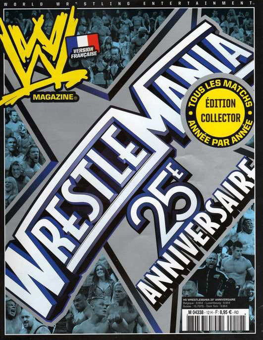 WWE Special Edition - Wrestlemania From France Magazine PWcatalog