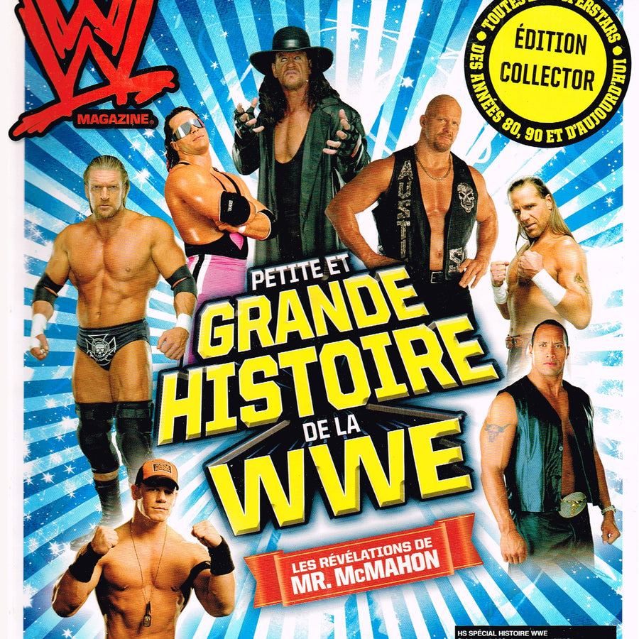 WWE Special Edition History Histoire From France Magazine PWcatalog