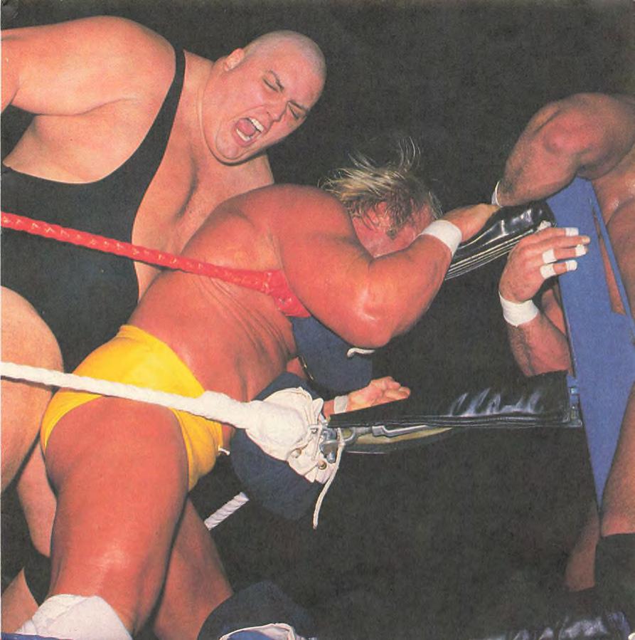 Hulk Hogan keeps the belt 1986 Collector Books With Stickers Magazine Pwcatalog