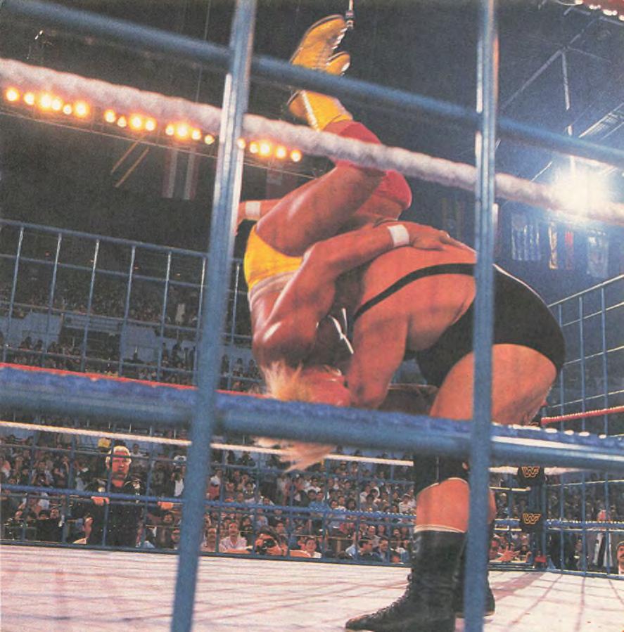 Hulk Hogan keeps the belt 1986 Collector Books With Stickers Magazine Pwcatalog