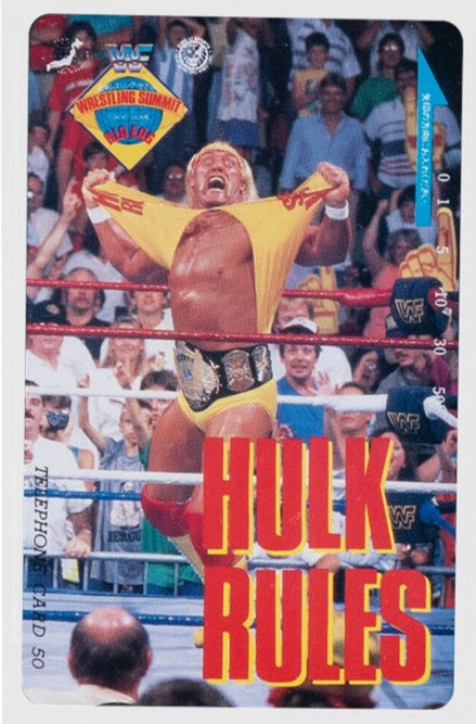 Hulk Hogan The Wrestling Summit 1990 Tokyo Dome Phone Card