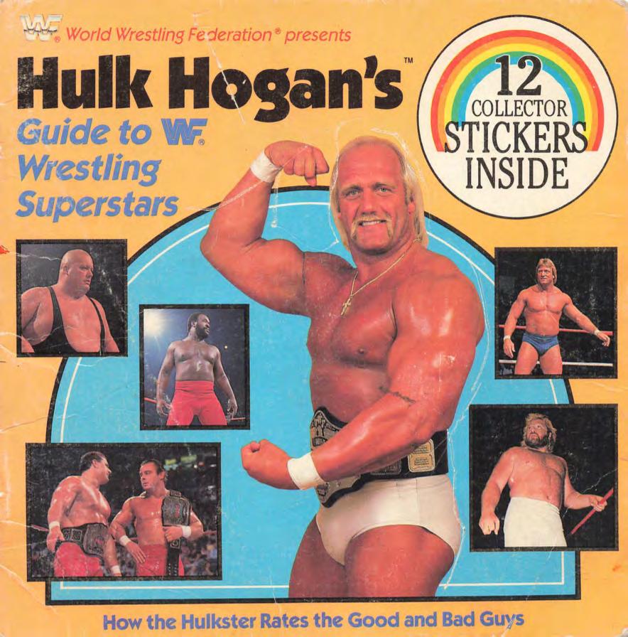 1986 guide to wwf wrestling superstars Magazine Pwcatalog