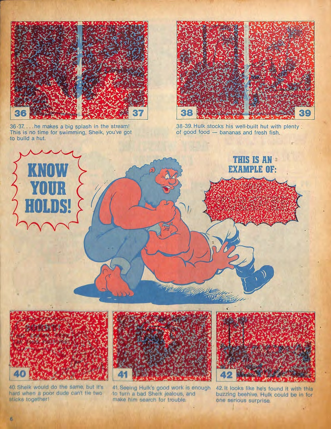 Hulk Hogan Rock & Wrestling Stickers Album 1986 Stickers Album PW Catalog