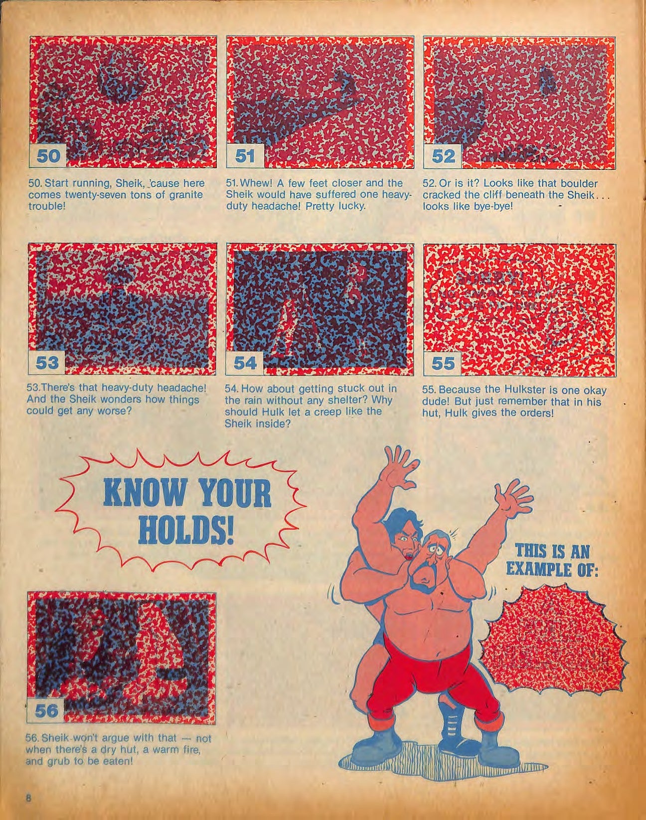 Hulk Hogan Rock & Wrestling Stickers Album 1986 Stickers Album PW Catalog