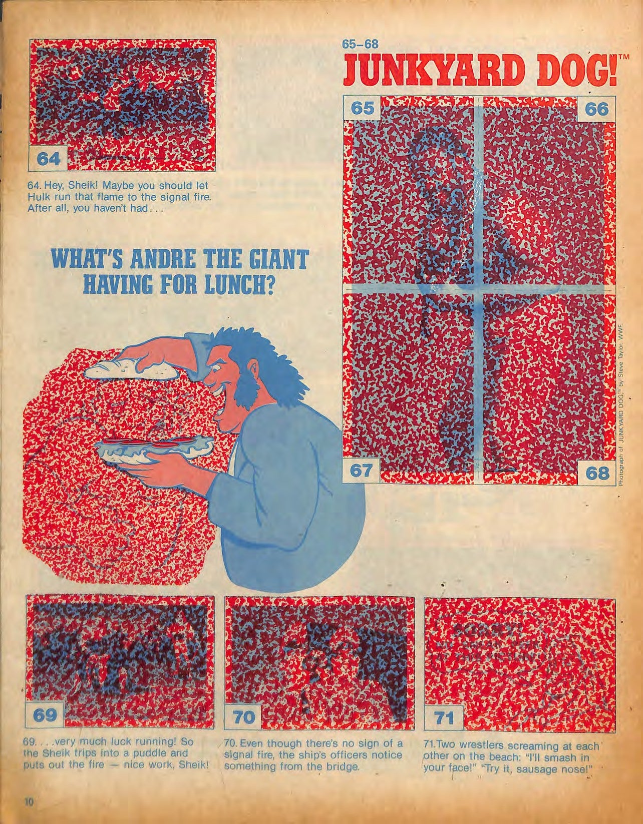 Hulk Hogan Rock & Wrestling Stickers Album 1986 Stickers Album PW Catalog