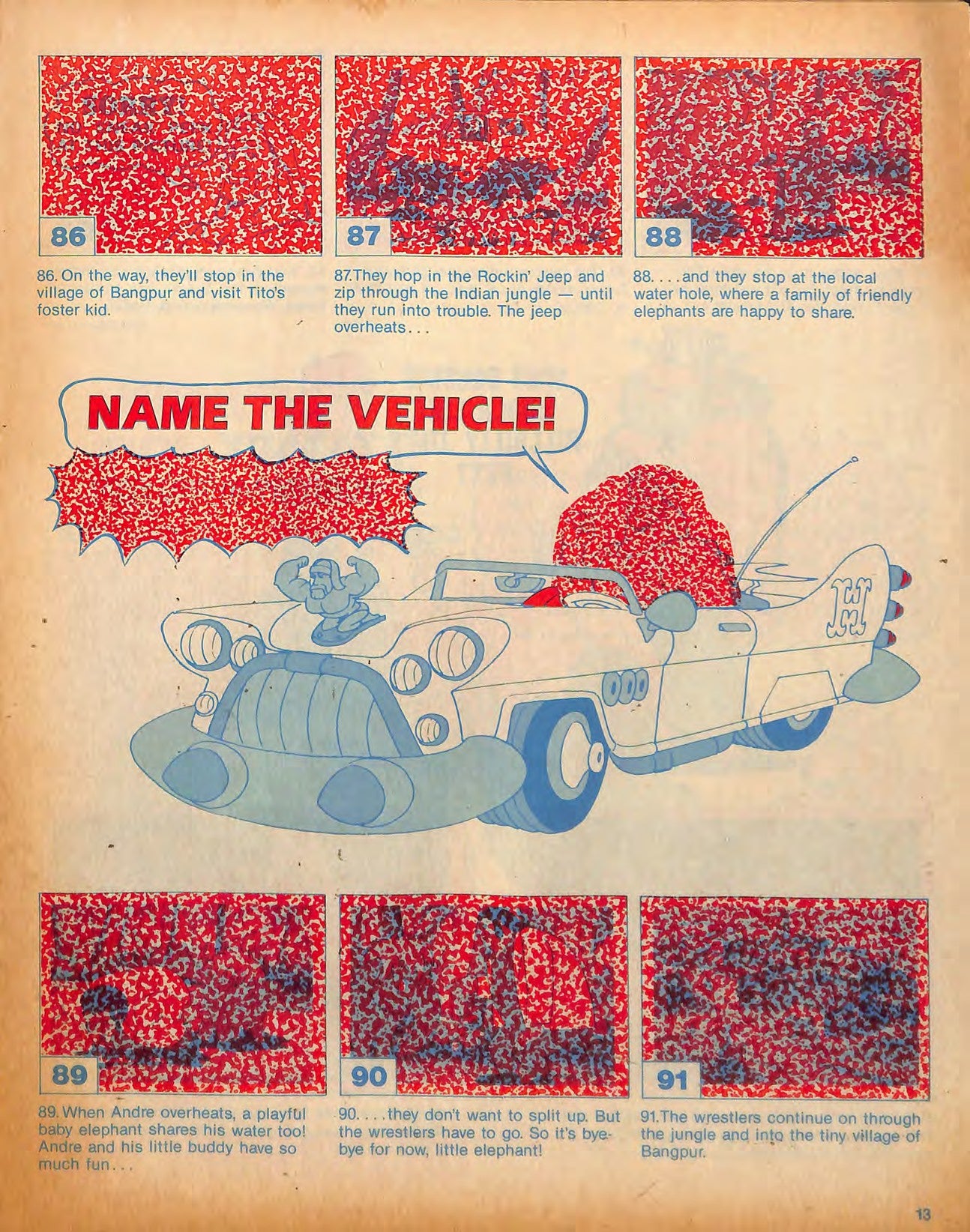 Hulk Hogan Rock & Wrestling Stickers Album 1986 Stickers Album PW Catalog