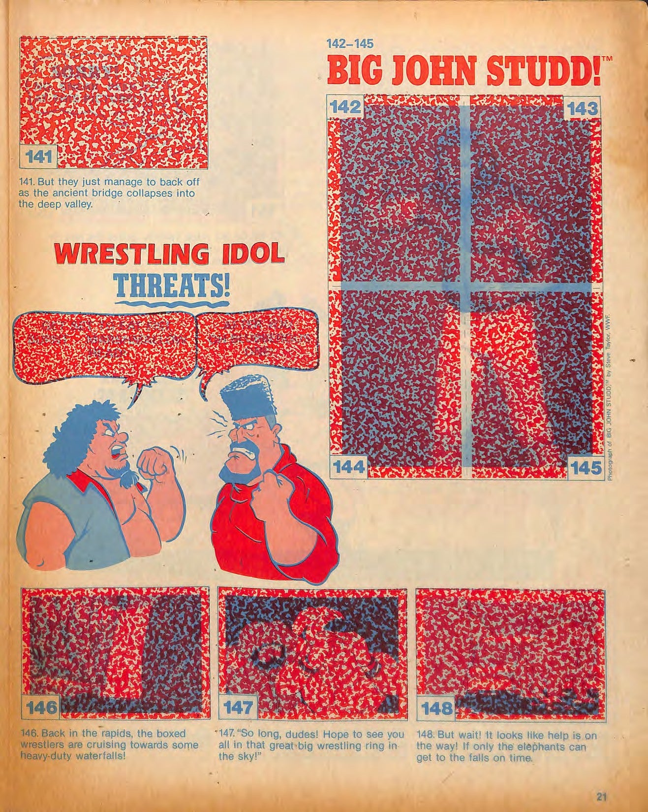 Hulk Hogan Rock & Wrestling Stickers Album 1986 Stickers Album PW Catalog