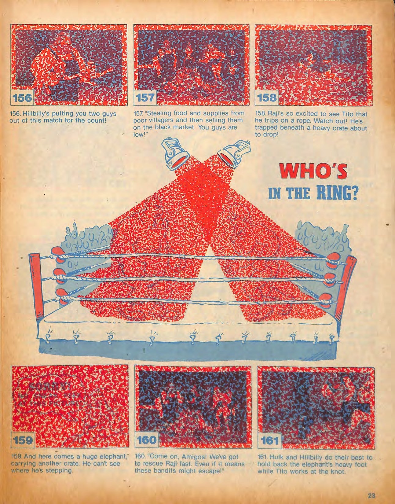 Hulk Hogan Rock & Wrestling Stickers Album 1986 Stickers Album PW Catalog