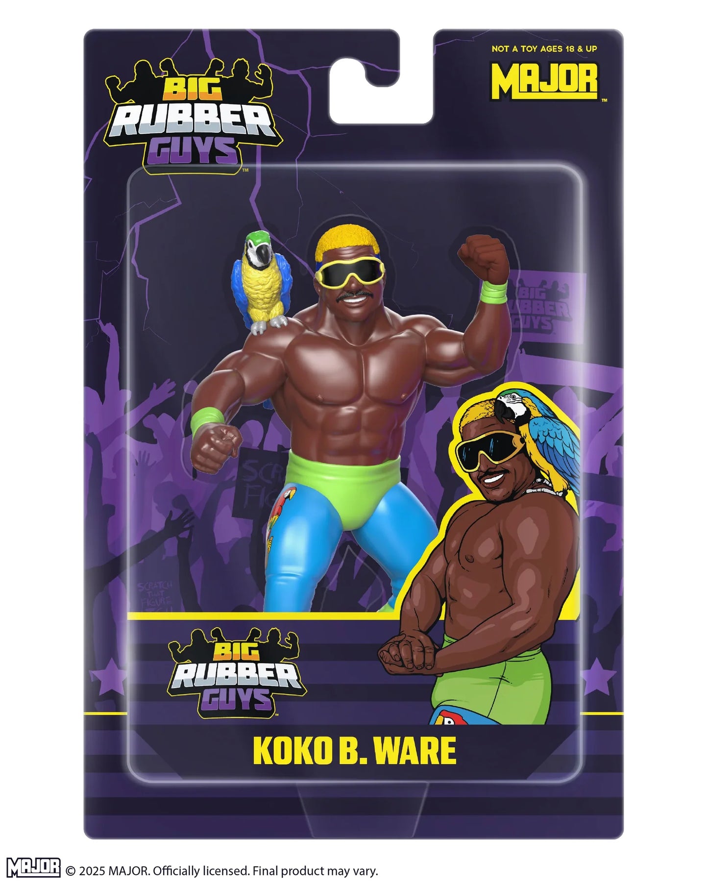 Big Rubber Guys Koko B. Ware Series 14