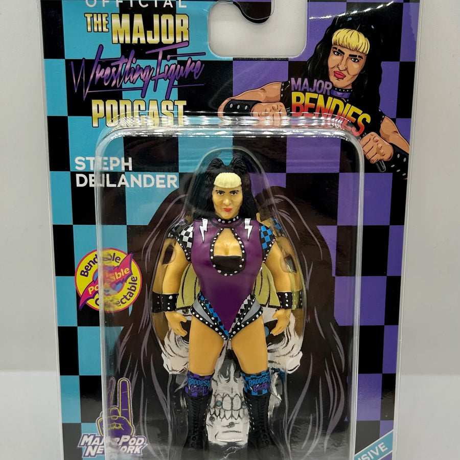 Major Wrestling Figure Podcast Major Bendies Steph De Lander Action & Toy Figures PWcatalog