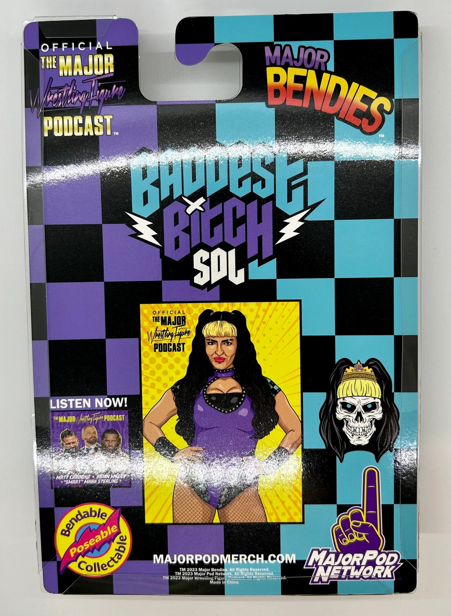 Major Wrestling Figure Podcast Major Bendies Steph De Lander Action & Toy Figures PWcatalog