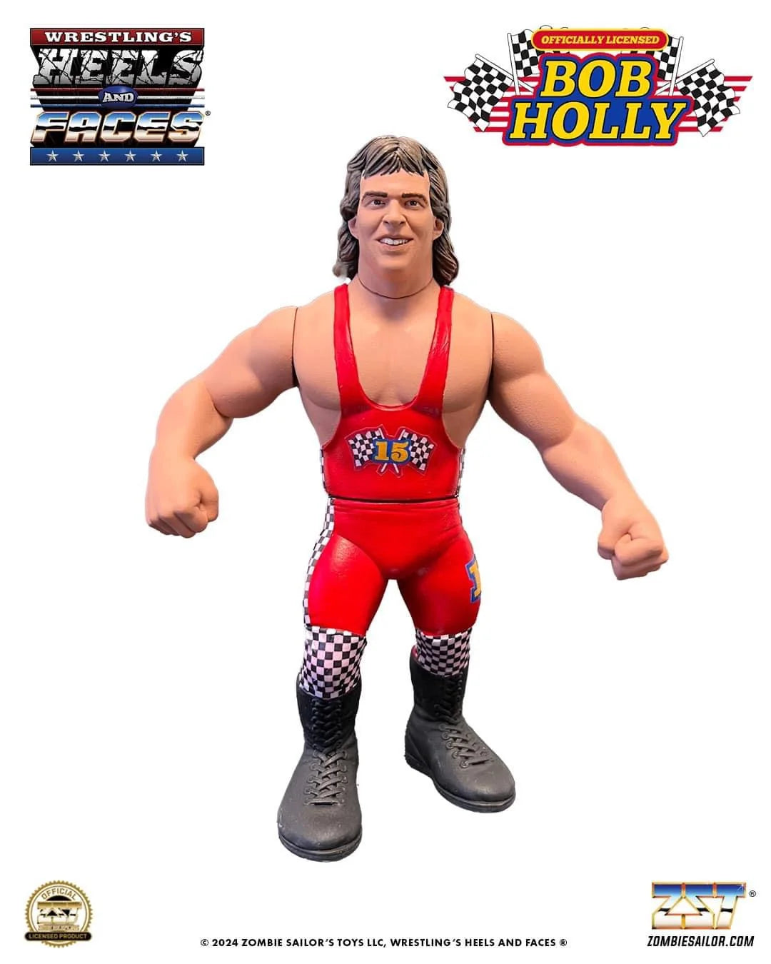 Zombie Sailor's Toys Wrestling's Heels & Faces 5 Bob Holly Limited Edition of 1250