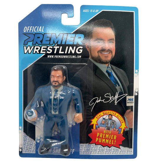 Premier Wrestling Josh Shernoff [Blue Suit Variant] Action & Toy Figures Pwcatalog