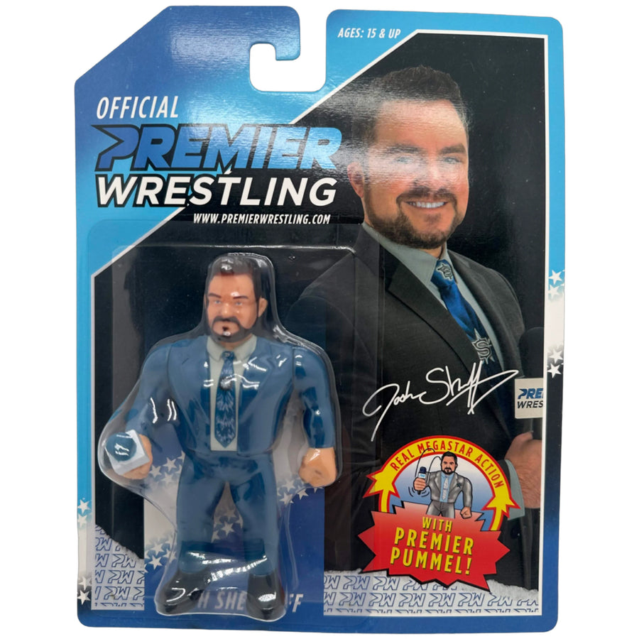Premier Wrestling Josh Shernoff [Blue Suit Variant] Action & Toy Figures Pwcatalog