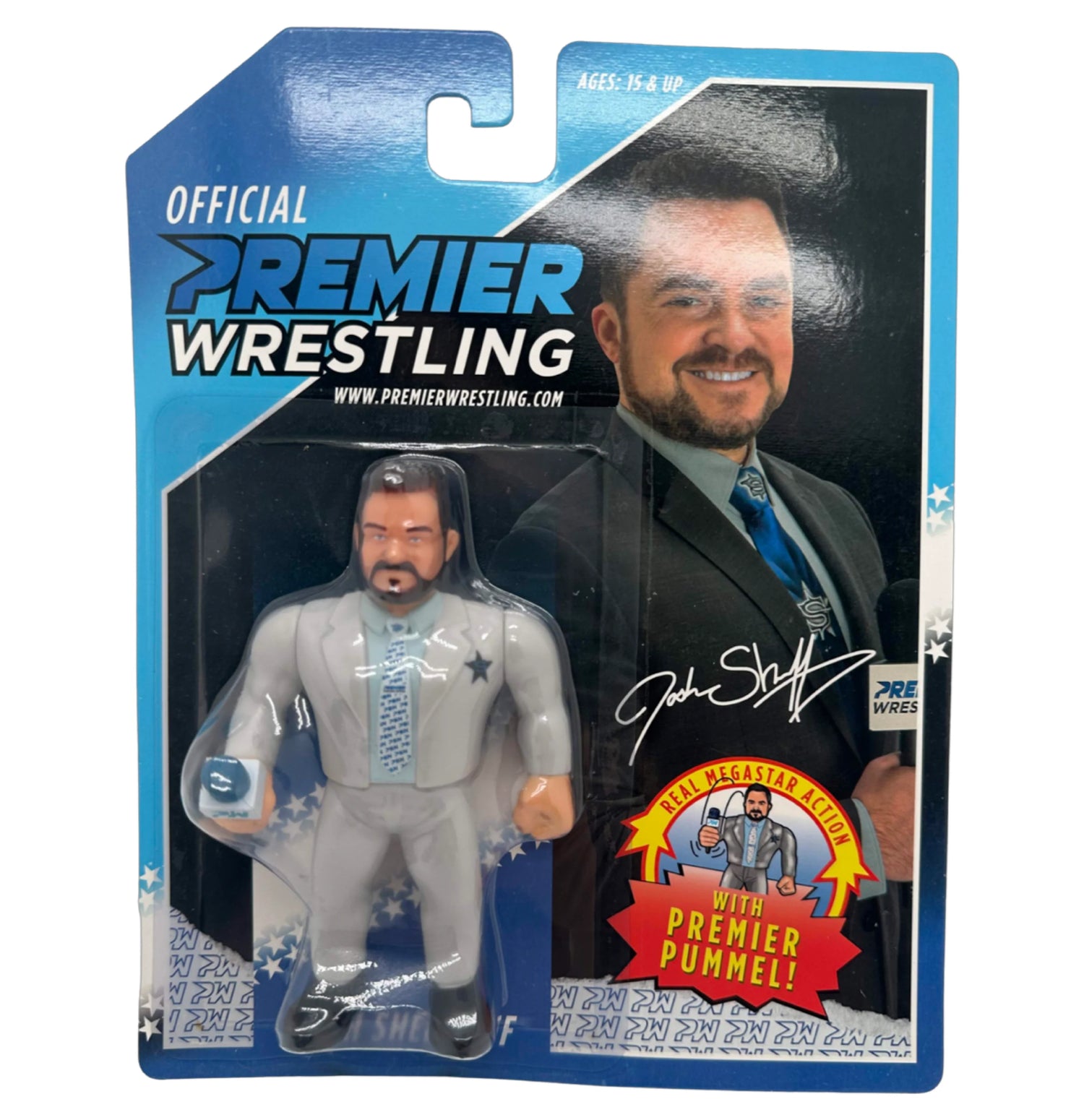 Premier Wrestling Josh Shernoff [Premier Commentary Variant] Action & Toy Figures Pwcatalog