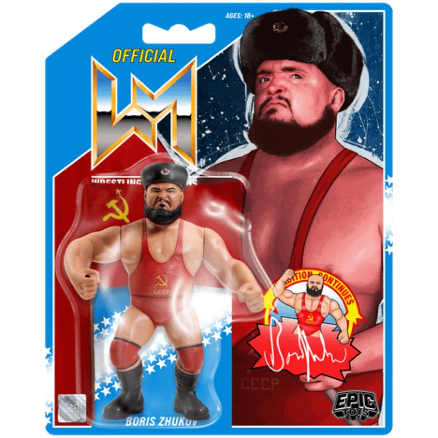 Chella Toys Wrestling Megastars 3 Boris Zhukov Action & Toy Figures Pwcatalog