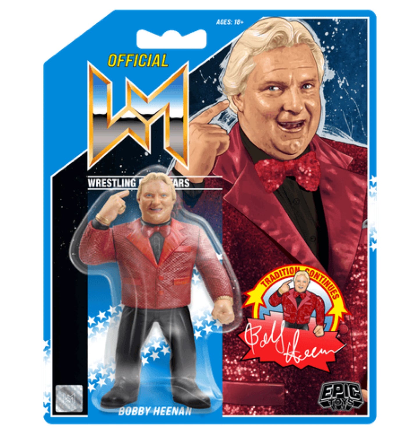Chella Toys Wrestling Megastars 3 Bobby Heenan Action & Toy Figures Pwcatalog
