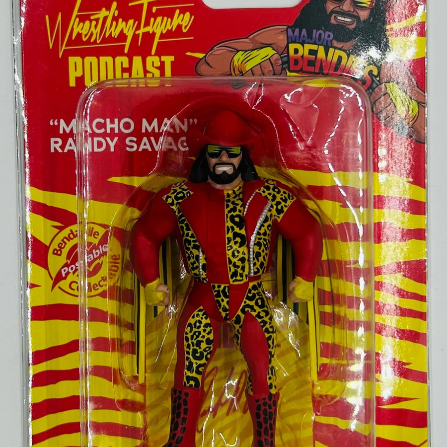 Major Wrestling Figure Podcast Major Bendies "Slim Jim" Randy Savage (Exclusive) Action & Toy Figures PWcatalog