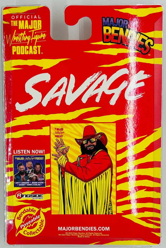 Major Wrestling Figure Podcast Major Bendies "Slim Jim" Randy Savage (Exclusive) Action & Toy Figures PWcatalog